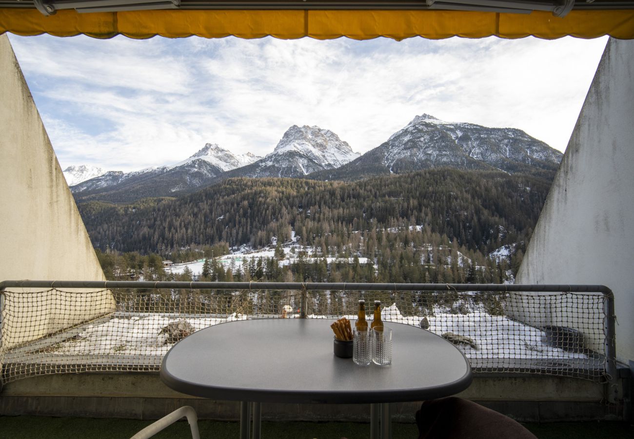 Studio in Scuol - CHASA TULAI F114: GROSSZÜGIG RENOVIERTES ALPENCHIC-STUDIO IM FERIENPARK TULAI F114