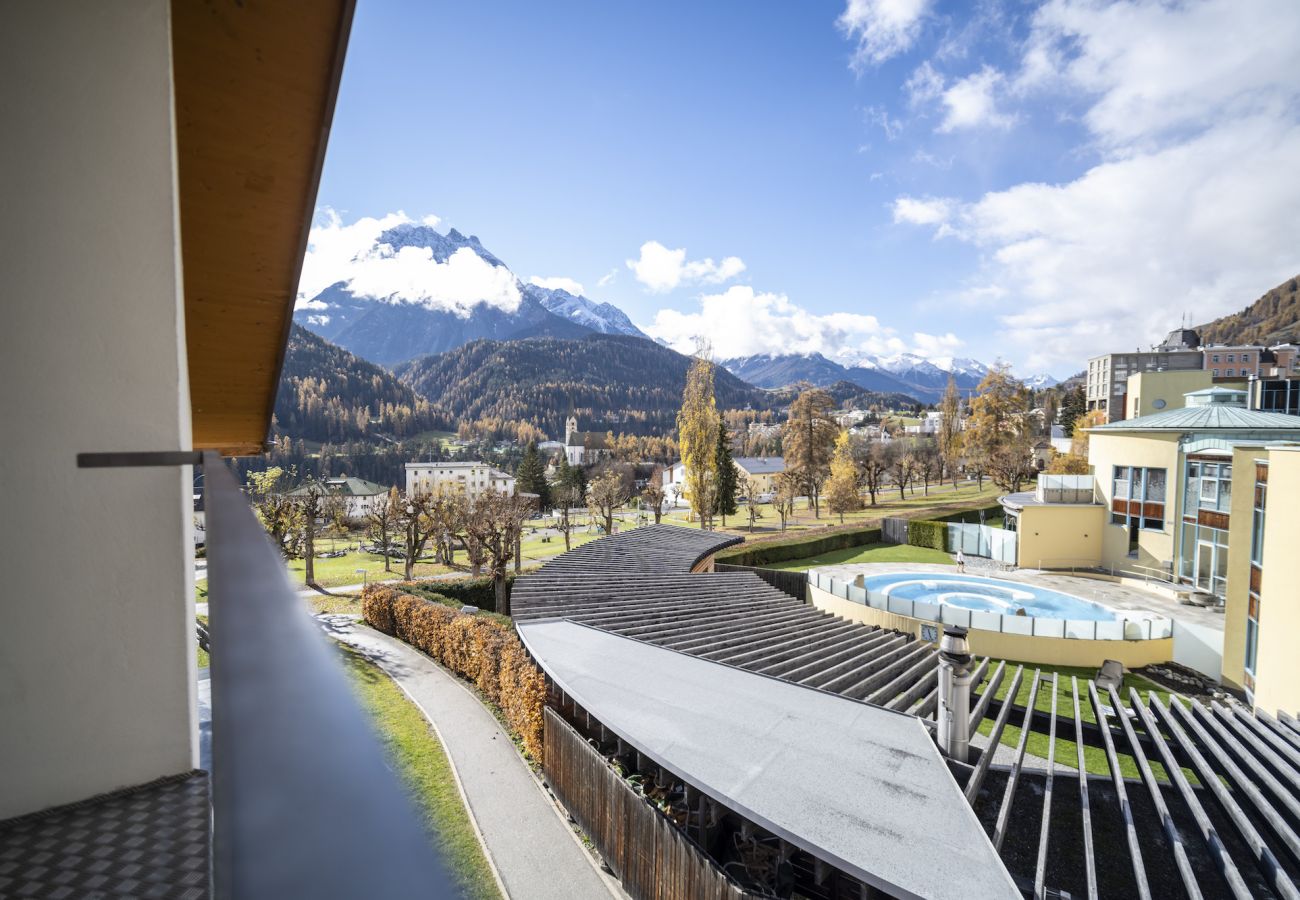 Ferienwohnung in Scuol - CHASA BAGNERA 174: MODERNE 3 ½-ZIMMER DACHWOHNUNG GLEICH BEIM ENGADIN BAD SCUOL