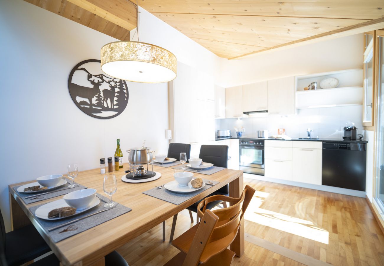 Ferienwohnung in Scuol - CHASA BAGNERA 174: MODERNE 3 ½-ZIMMER DACHWOHNUNG GLEICH BEIM ENGADIN BAD SCUOL