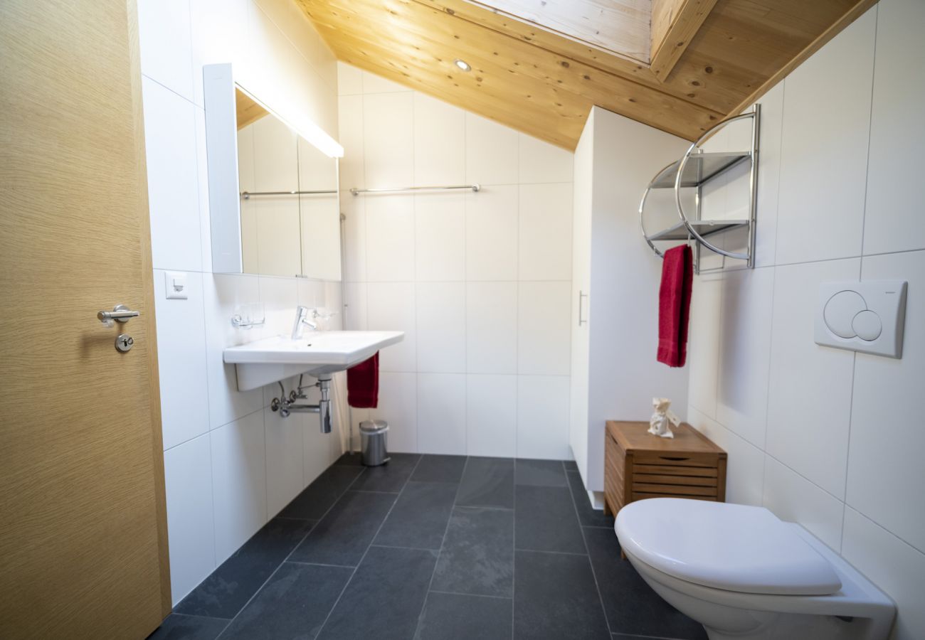 Ferienwohnung in Scuol - Chasa Bagnera 174: moderne 3 1/2 -Zimmer Dachwohnung gleich beim Engadin Bad Scuol