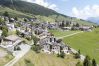 Ferienwohnung in Ftan - Chasa Munt Plan: Schöne 3.5 Zimmerwohnung mit Aussicht auf die Unterengadiner Dolomiten