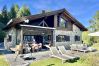 Chalet in Scuol - Bergchalet Flöna: Luxuriöses freistehendes 5 Zimmer-Chalet an der Pist mit Hotpot & Sauna