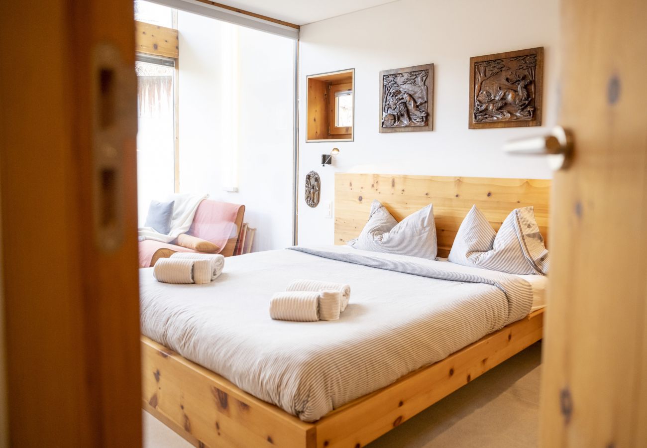 Ferienhaus in Scuol - CHASA 5: MODERNES 4 ½-ZIMMER FERIENHAUS MIT PANORAMABLICK UND ARVENDUFT