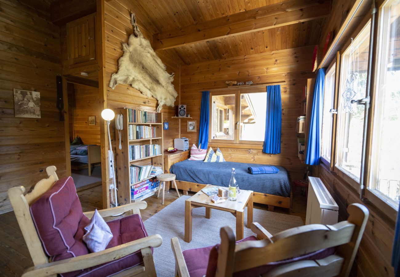 Chalet in Ramosch - CHASA AVANT PORTA: FREISTEHENDES 4.5-ZIMMER-CHALET MIT PANORAMASICHT