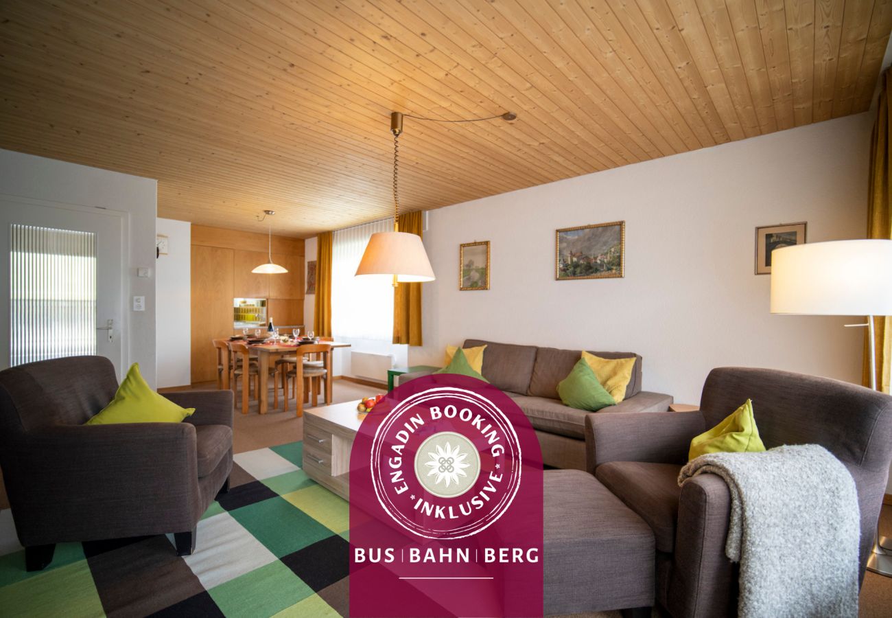Ferienwohnung in Scuol - Chasa Trü Nr. 18: Gemütliche 4.5 Zimmerwohnung in der Feriensiedlung Trü