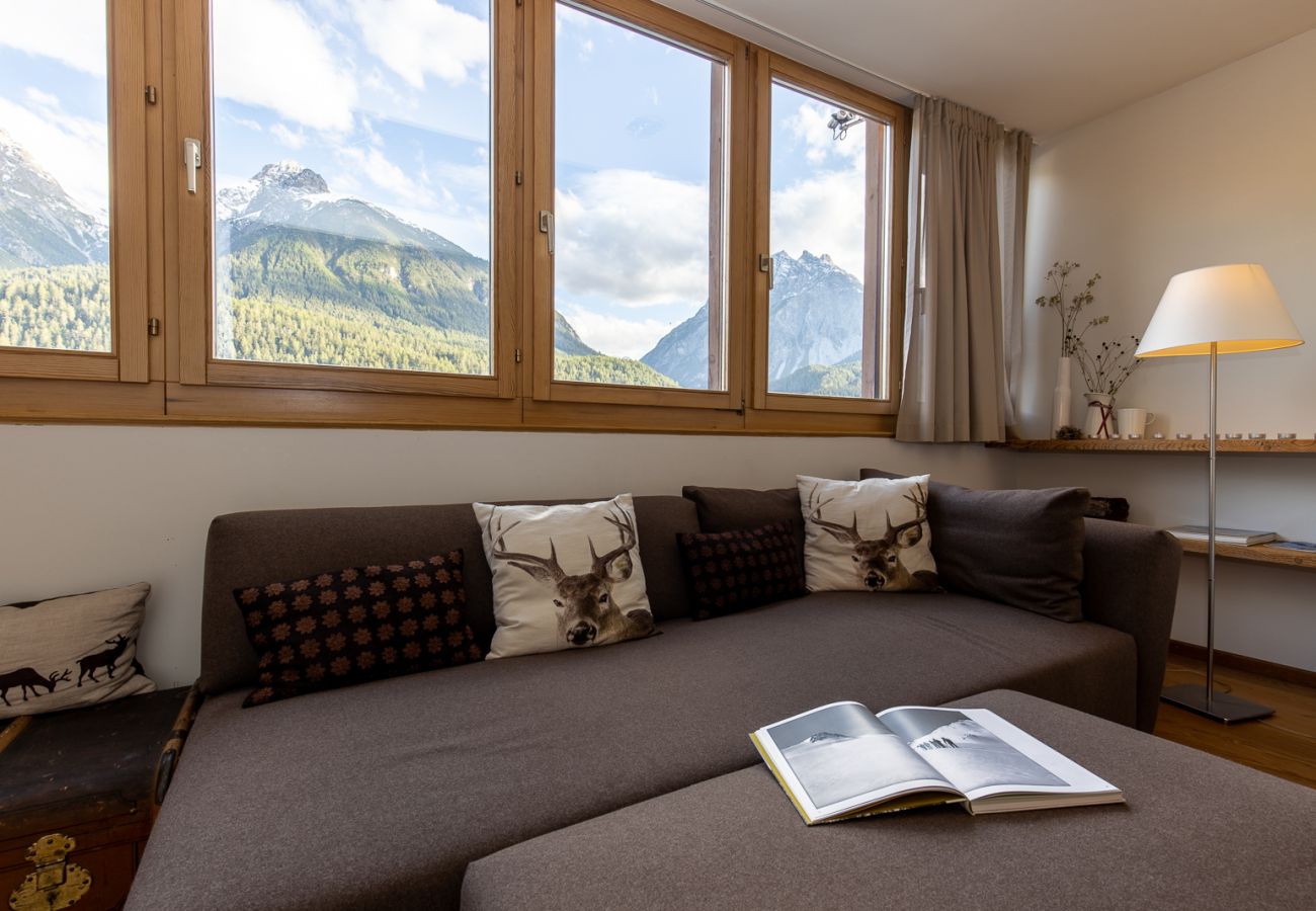 Ferienwohnung in Scuol - Chasa Vi: renovierte 4.5-Zimmerwohnung mitten im Zentrum von Scuol