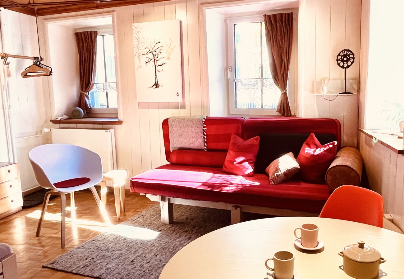 Studio in Scuol - CHASINA ROSA: GEMÜTLICHE 1.5 ZIMMER FERIENWOHNUNG DIREKT BEIM ENGADIN BAD SCUOL