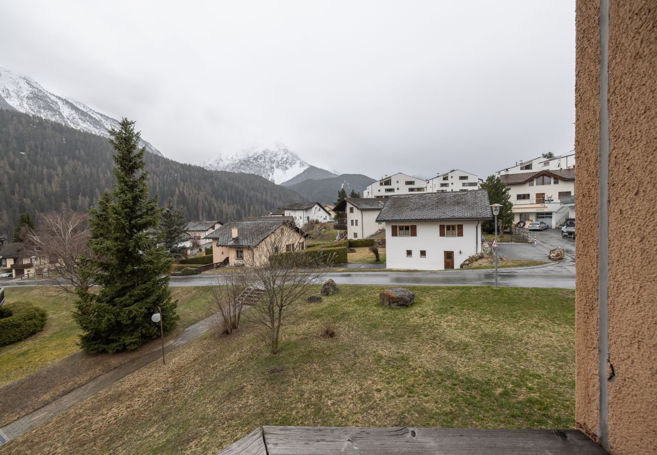 Ferienwohnung in Scuol - CHASA KÜMIN - Ideal gelegene, gemütliche 2.5 Zimmerwohnung mit Aussicht im östlichen Dorfteil von Scuol