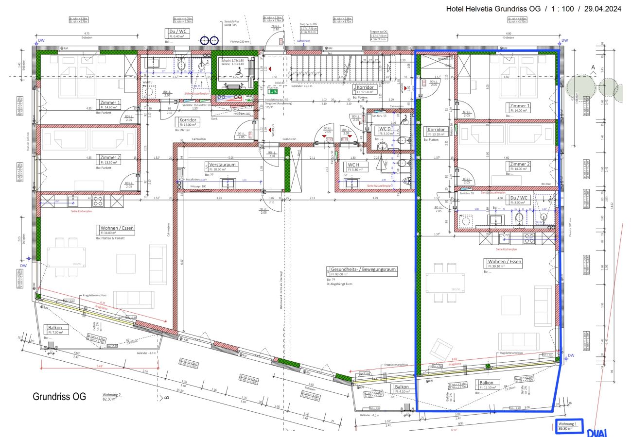 Ferienwohnung in Müstair - CHASA HELVETIA DUAI: ENTSPANNEN UND GENIESSEN IN DER NEU GEBAUTEN 3,5-ZIMMER-FERIENWOHNUNG MIT EXKLUSIVEM HOTELSERVICE IM BIOSPÄHRENRESERVAT VAL MÜSTAIR 