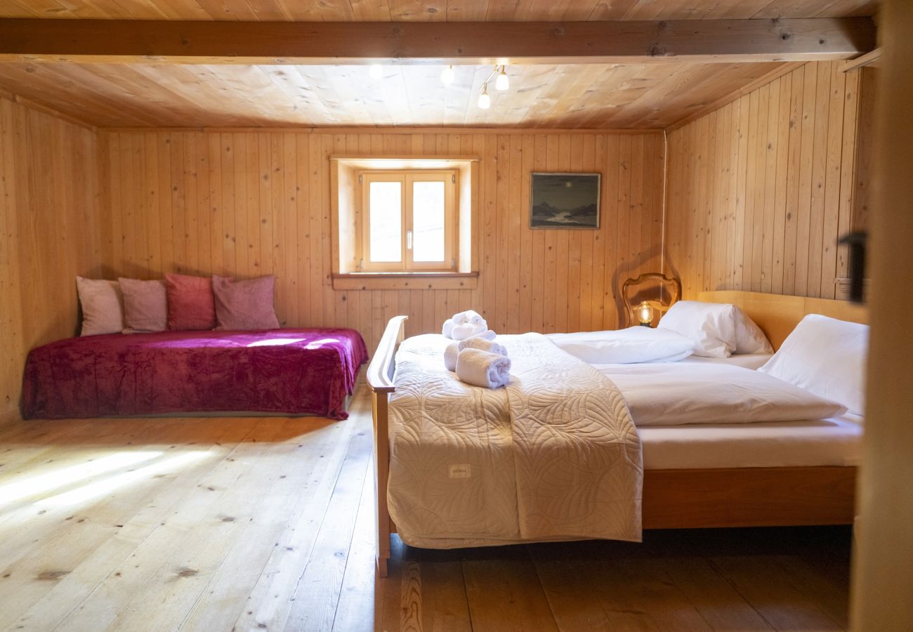 Ferienwohnung in Scuol - San Geer Sains - Charmantes 4.5 Haus im alten Dorfteil