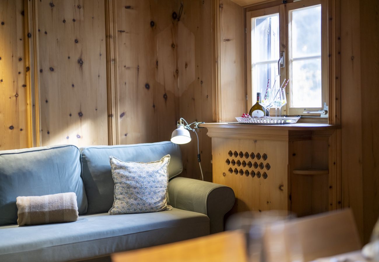 Ferienwohnung in Scuol - San Geer Sains - Charmantes 4.5 Haus im alten Dorfteil