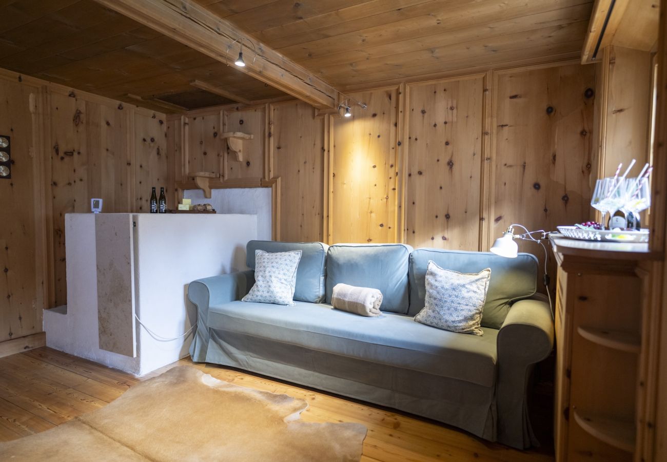 Ferienwohnung in Scuol - San Geer Sains - Charmantes 4.5 Haus im alten Dorfteil