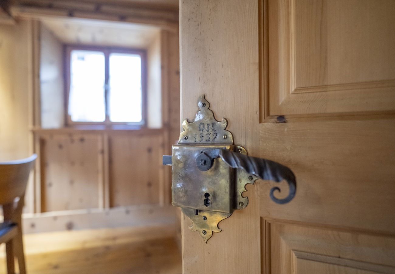 Ferienwohnung in Scuol - San Geer Sains - Charmantes 4.5 Haus im alten Dorfteil