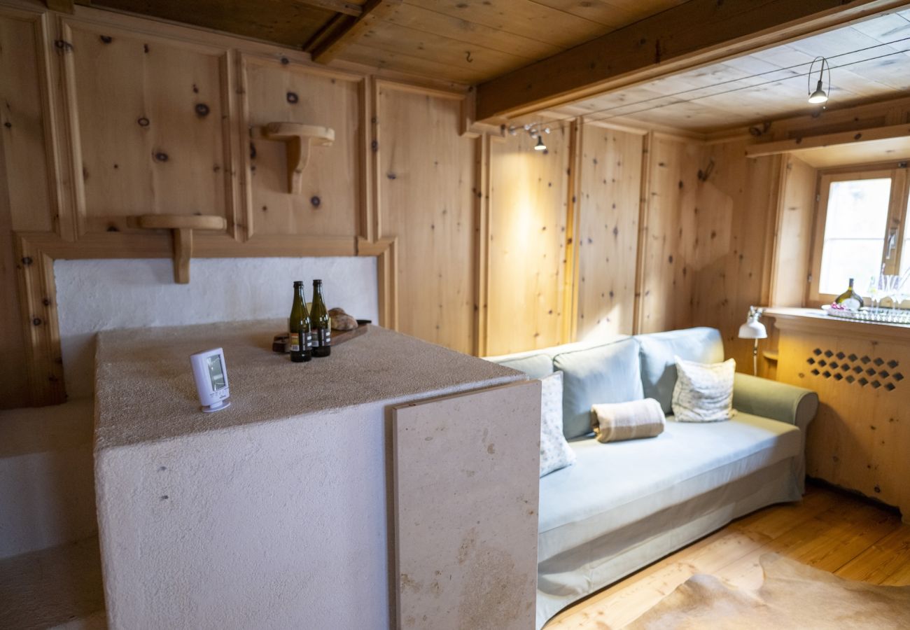 Ferienwohnung in Scuol - San Geer Sains - Charmantes 4.5 Haus im alten Dorfteil