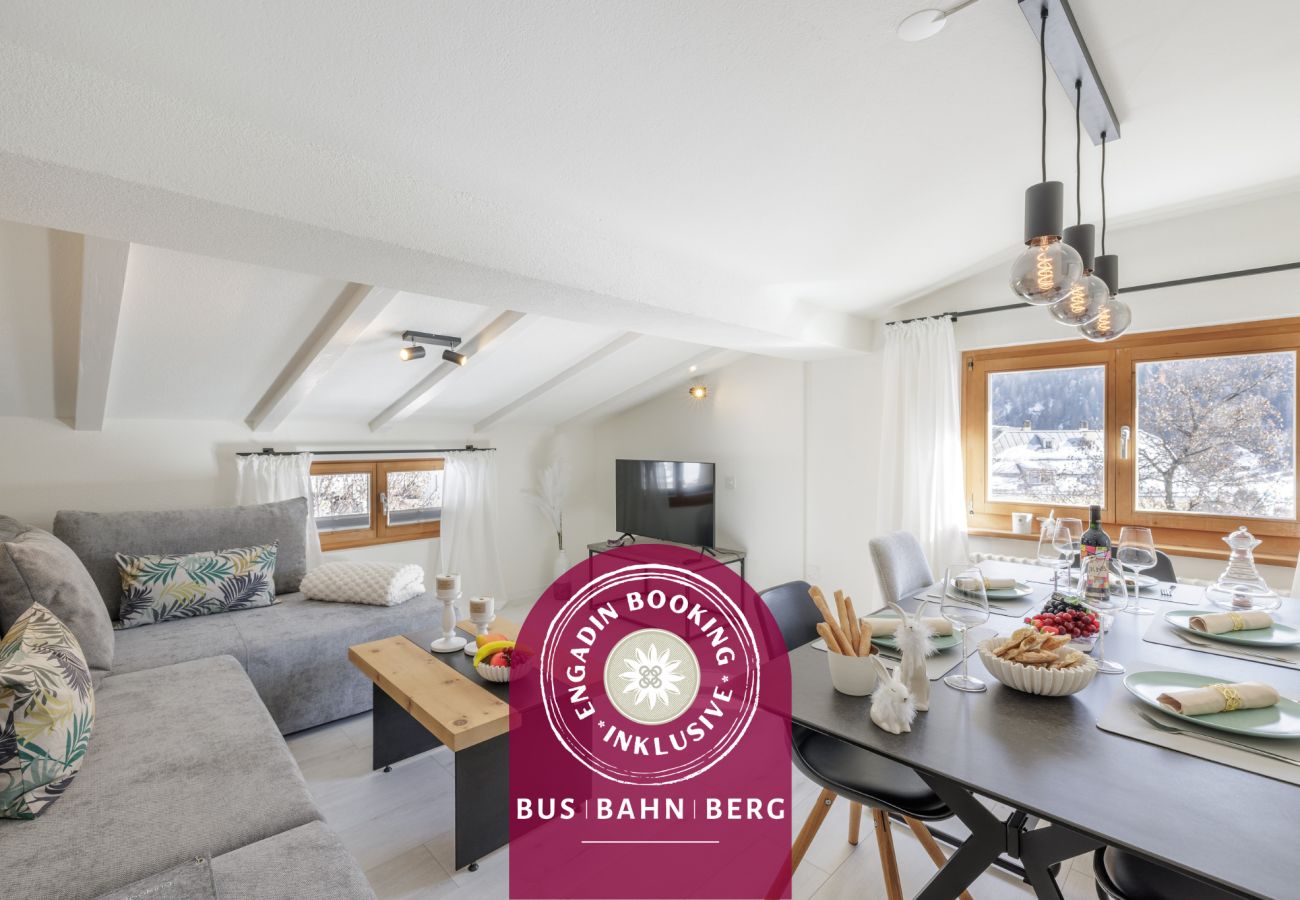 Ferienwohnung in Scuol - Bergjuwel Aura - Charmante Ferienwohnung mit gemütlicher Atmosphäre und hochwertiger Ausstattung