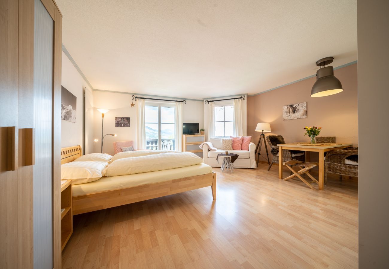 Studio in Vulpera - Valluns Studio 5301: Renoviertes und Stilvoll eingerichtetes Studio für erholsame Ferien