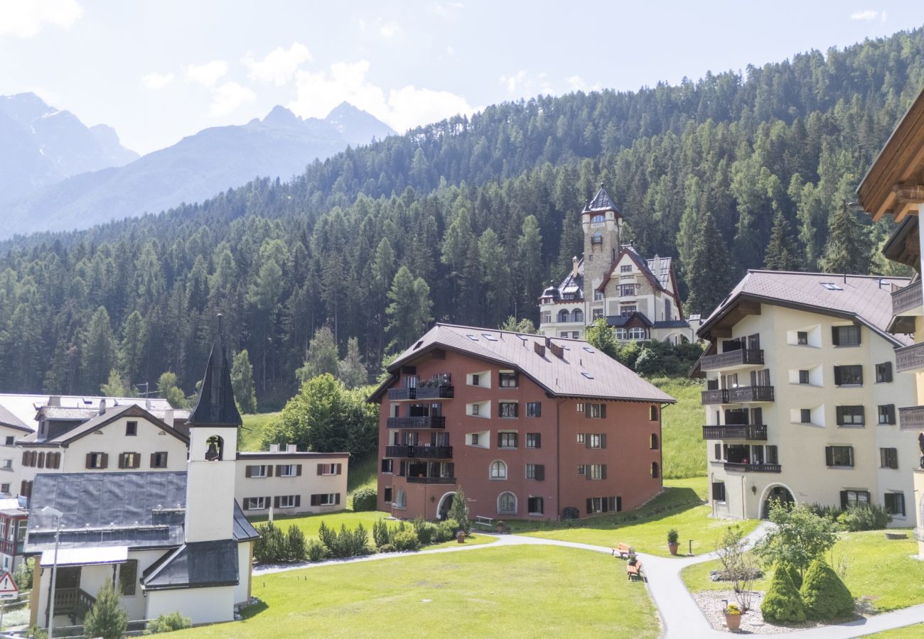 Studio in Vulpera - Valbernard Studio 4201: Renoviertes und stilvoll eingerichtetes Studio für erholsame Ferien