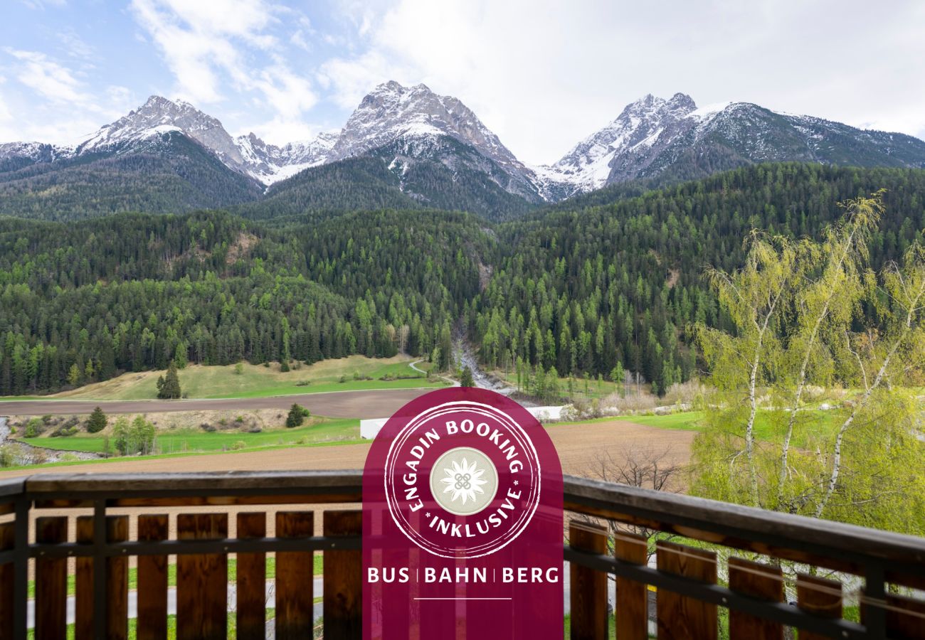 Ferienwohnung in Scuol - Chasa Serras - Adrian: Ideal gelegene, gemütliche 3.5 Zimmerwohnung