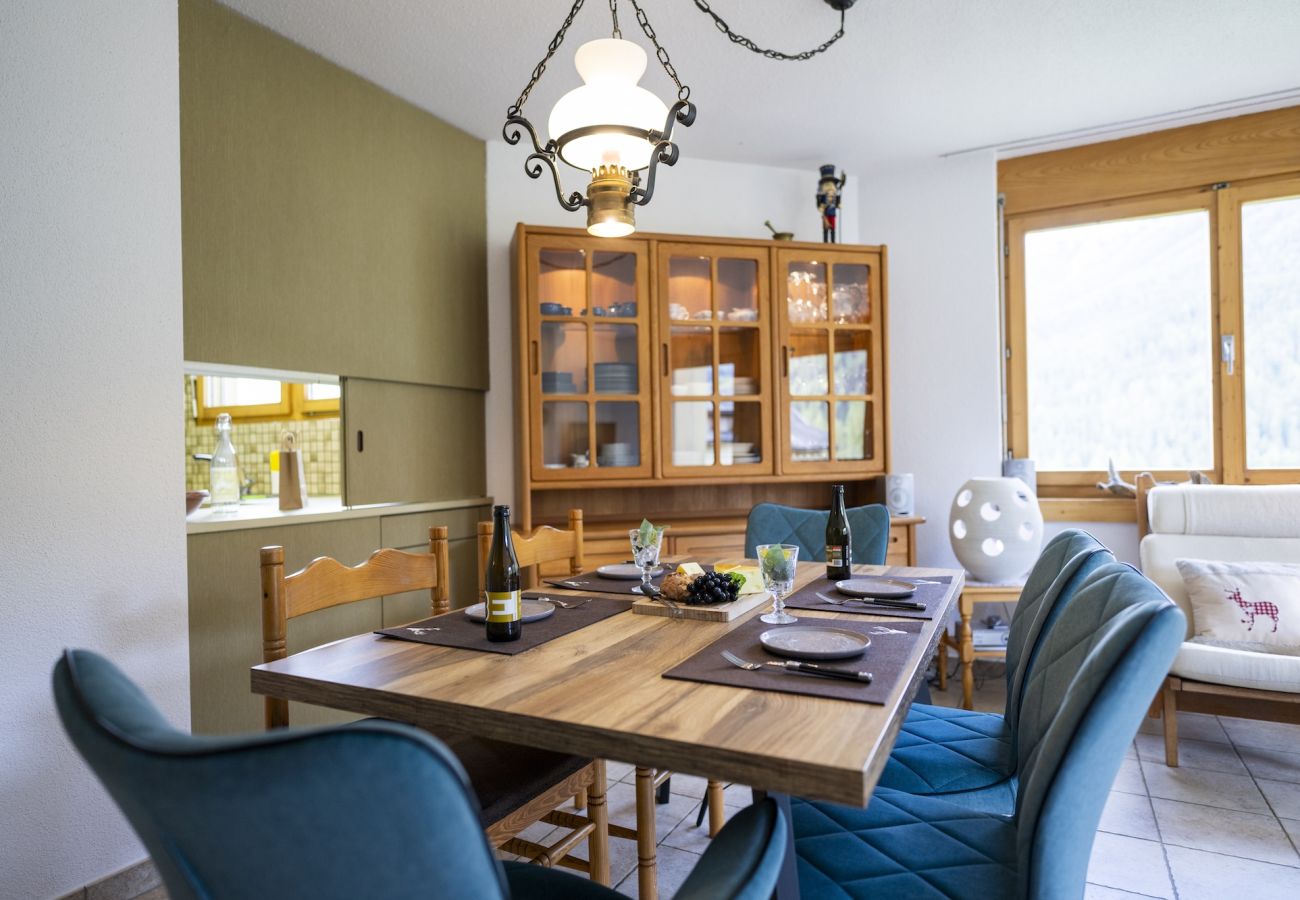 Ferienwohnung in Scuol - Chasa Serras - Adrian: Ideal gelegene, gemütliche 3.5 Zimmerwohnung