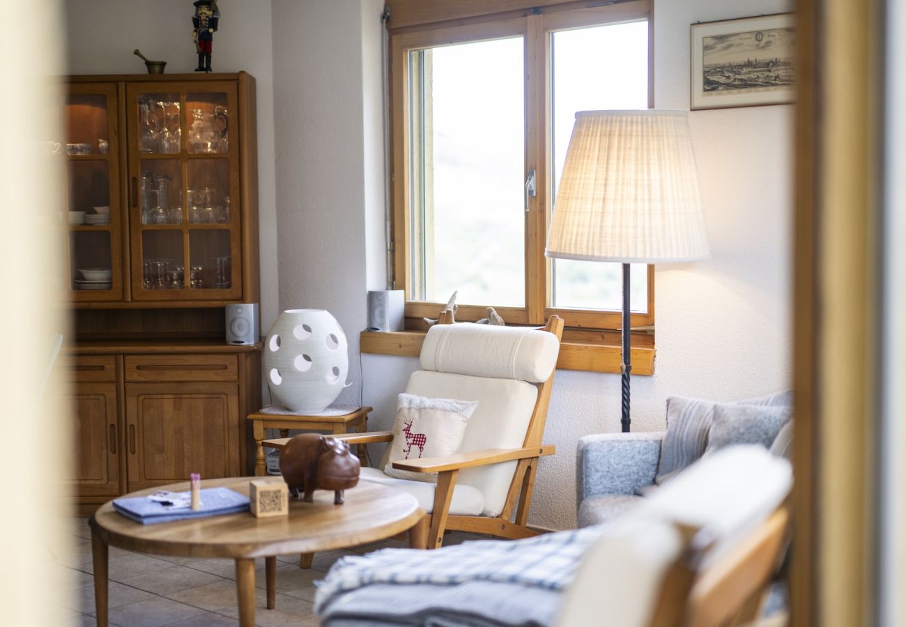 Ferienwohnung in Scuol - Chasa Serras - Adrian: Ideal gelegene, gemütliche 3.5 Zimmerwohnung