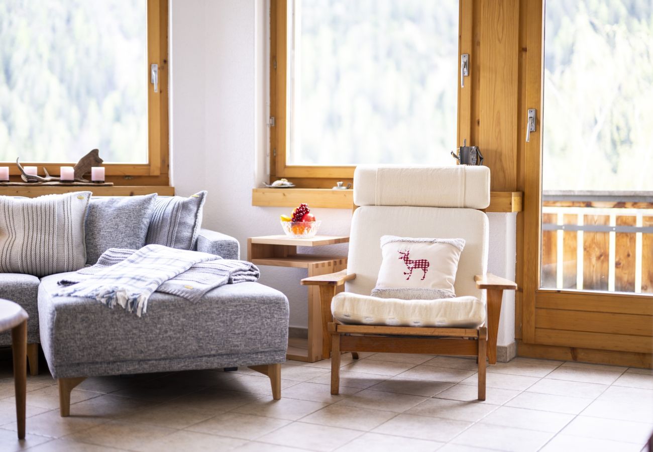 Ferienwohnung in Scuol - Chasa Serras - Adrian: Ideal gelegene, gemütliche 3.5 Zimmerwohnung