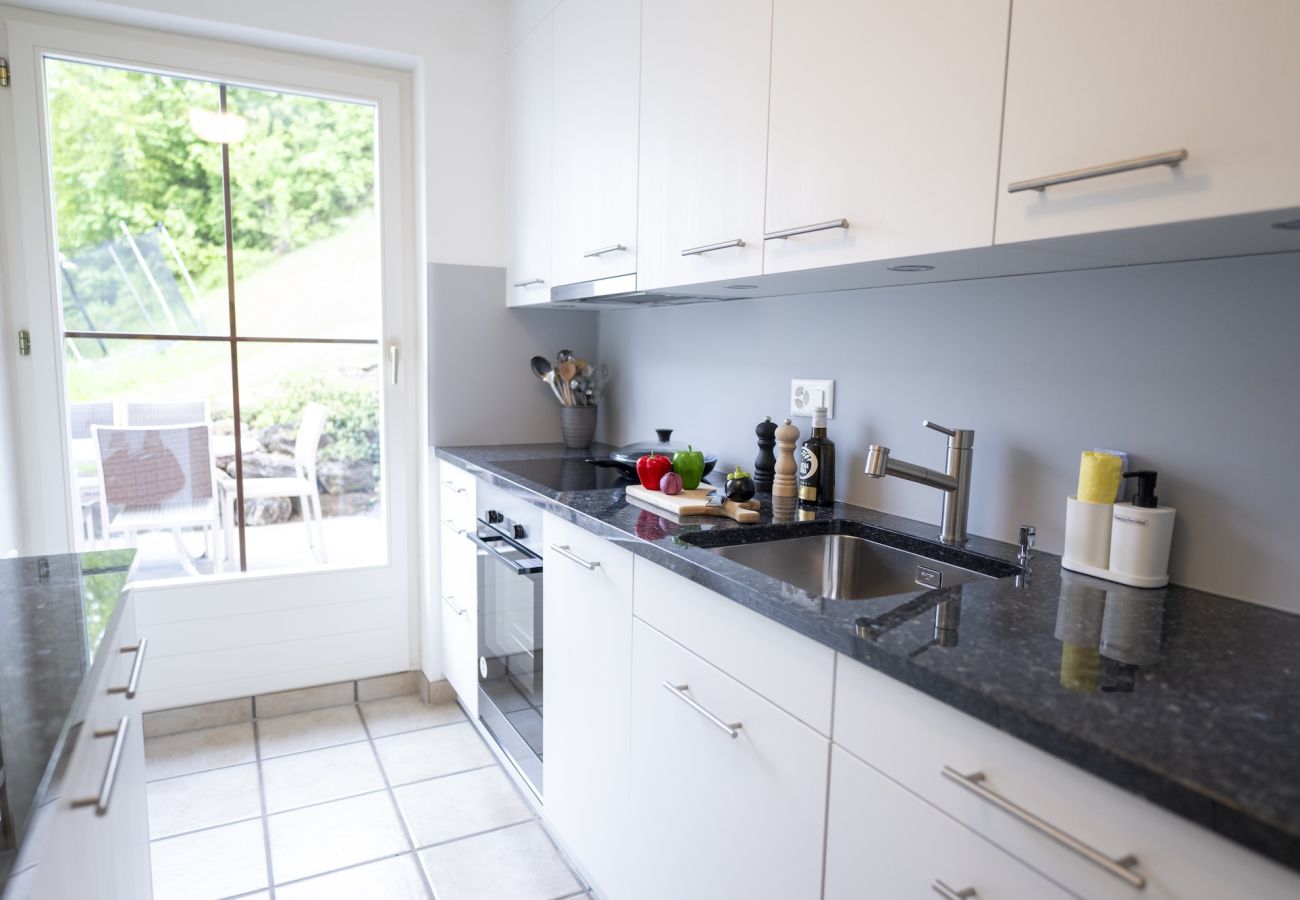 Ferienwohnung in Vulpera - Chasa Valbernard Stüvetta - Quivelda 4001: Hochwertig 3-Zimmerwohnung