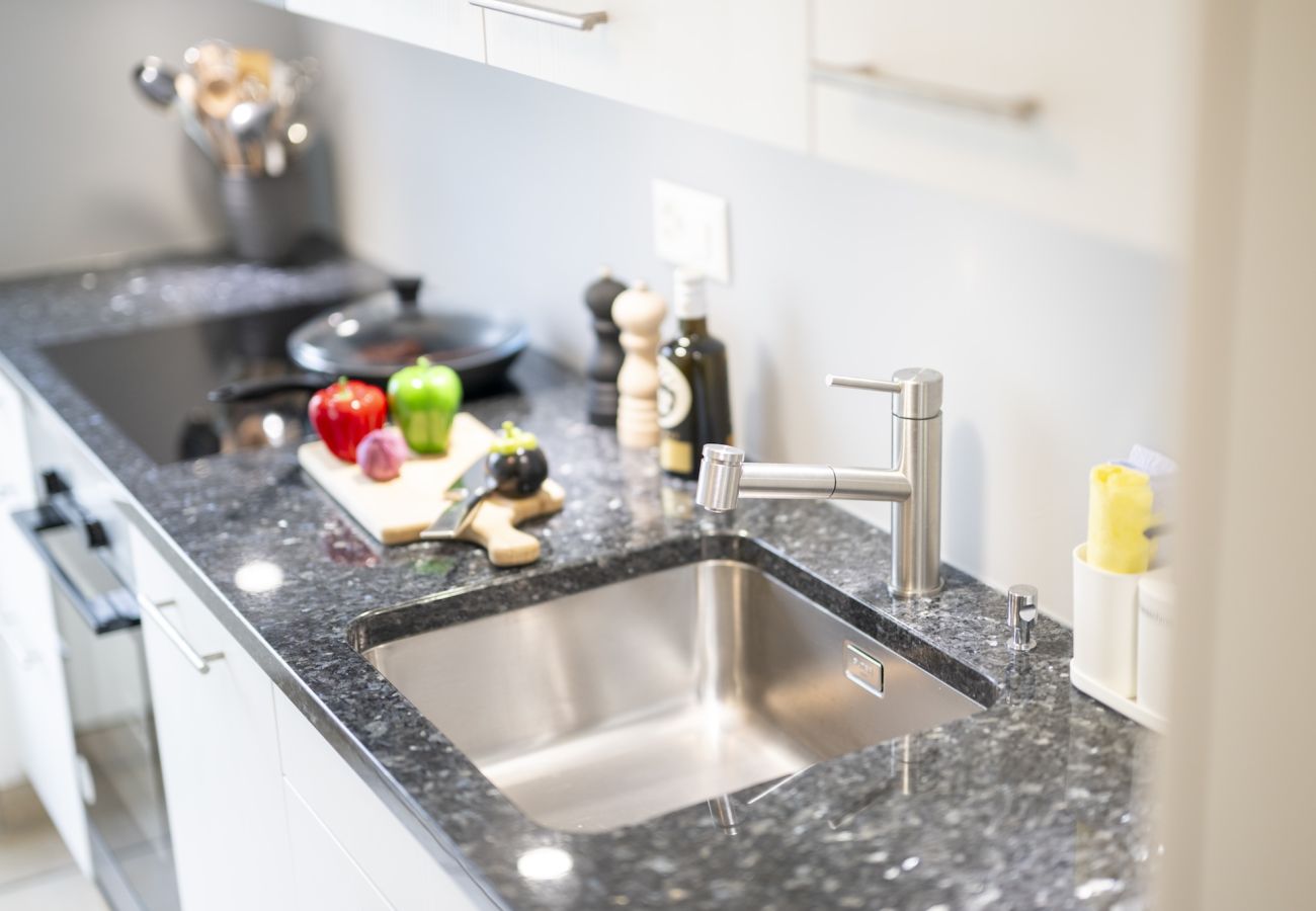 Ferienwohnung in Vulpera - Chasa Valbernard Stüvetta - Quivelda 4001: Hochwertig 3-Zimmerwohnung