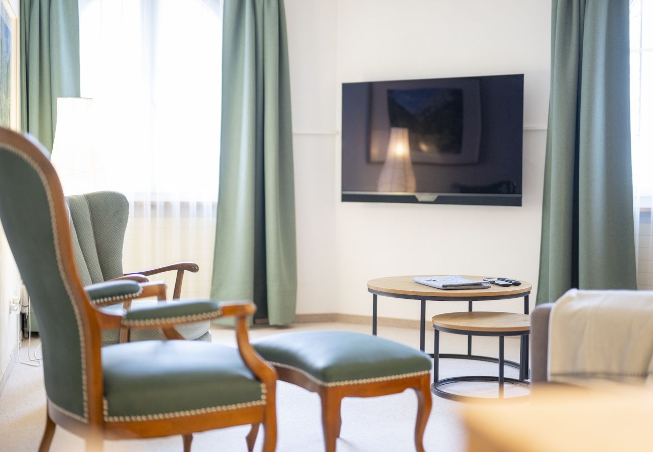 Ferienwohnung in Vulpera - Chasa Valbernard Stüvetta - Quivelda 4001: Hochwertig 3-Zimmerwohnung