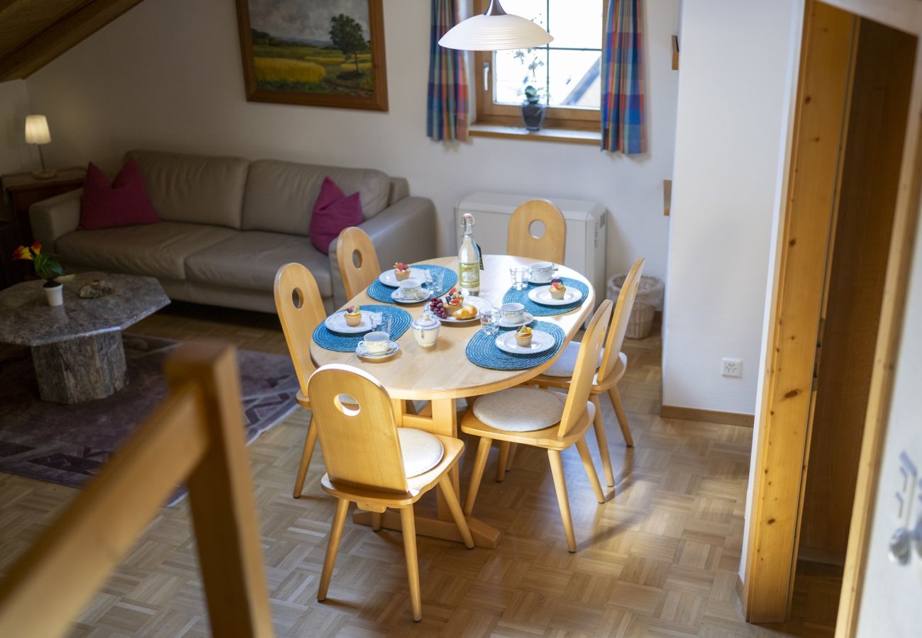 Ferienwohnung in Scuol - Chasa Porta 19:Praktische und gemütliche 3.5-Zimmer-Wohnung an zentraler Lage