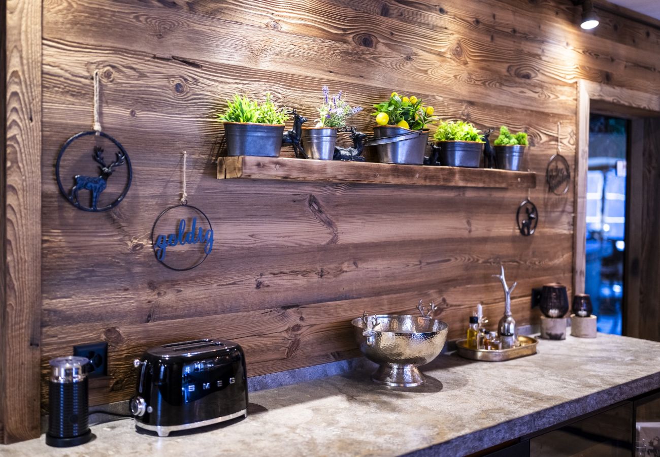 Chalet in Sent - Chasa Sentima – luxuriöser Engadiner Palazzo mit Panoramablick, Hotpot & Sauna direkt an der Talabfahrt 