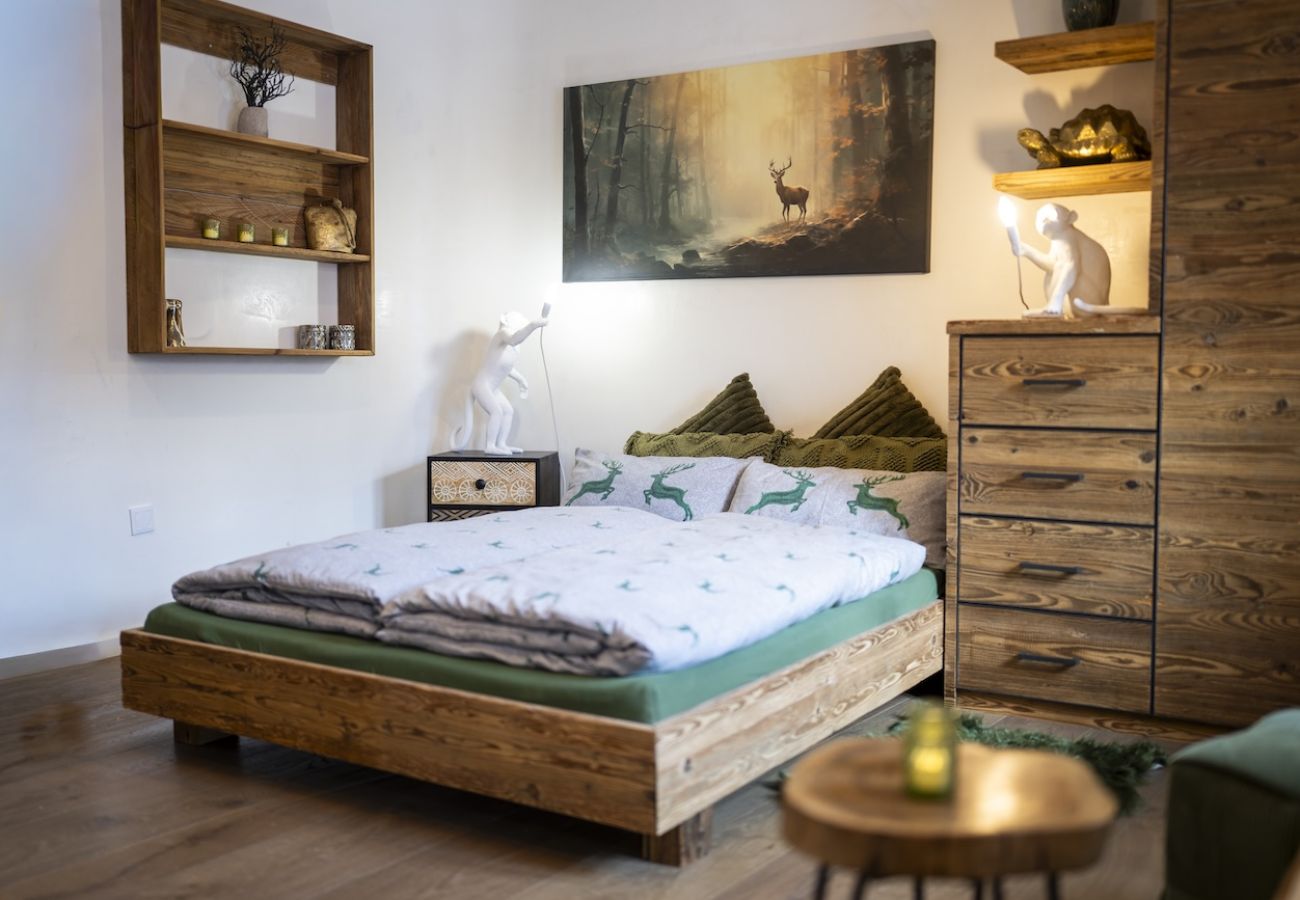 Chalet in Sent - Chasa Sentima – luxuriöser Engadiner Palazzo mit Panoramablick, Hotpot & Sauna direkt an der Talabfahrt 