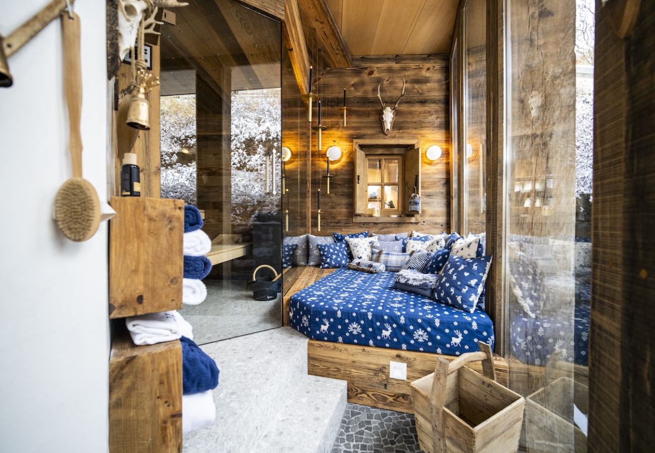 Chalet in Sent - Chasa Sentima – luxuriöser Engadiner Palazzo mit Panoramablick, Hotpot & Sauna direkt an der Talabfahrt 