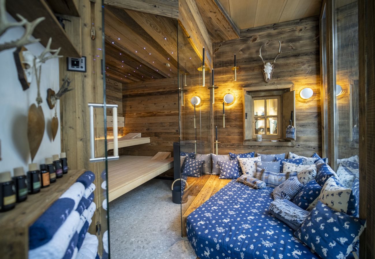 Chalet in Sent - Chasa Sentima – luxuriöser Engadiner Villa mit Panoramablick, Hotpot & Sauna