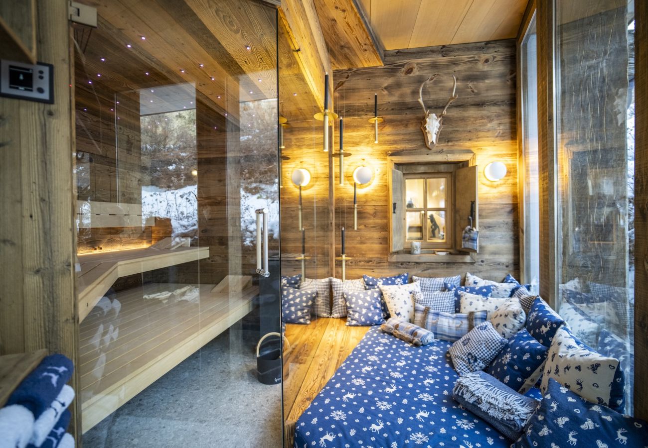 Chalet in Sent - Chasa Sentima – luxuriöser Engadiner Villa mit Panoramablick, Hotpot & Sauna