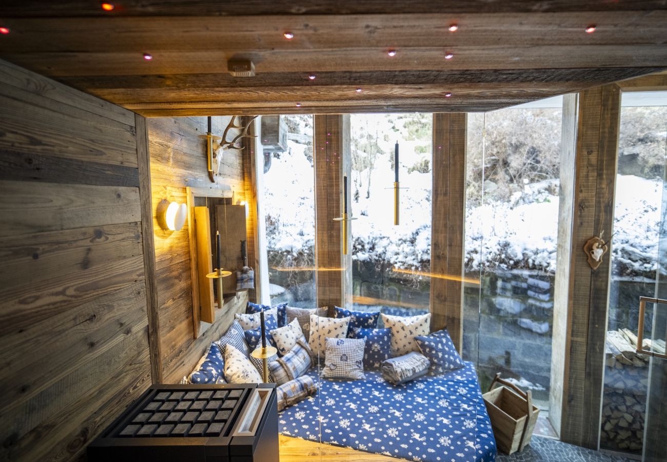 Chalet in Sent - Chasa Sentima – luxuriöser Engadiner Villa mit Panoramablick, Hotpot & Sauna