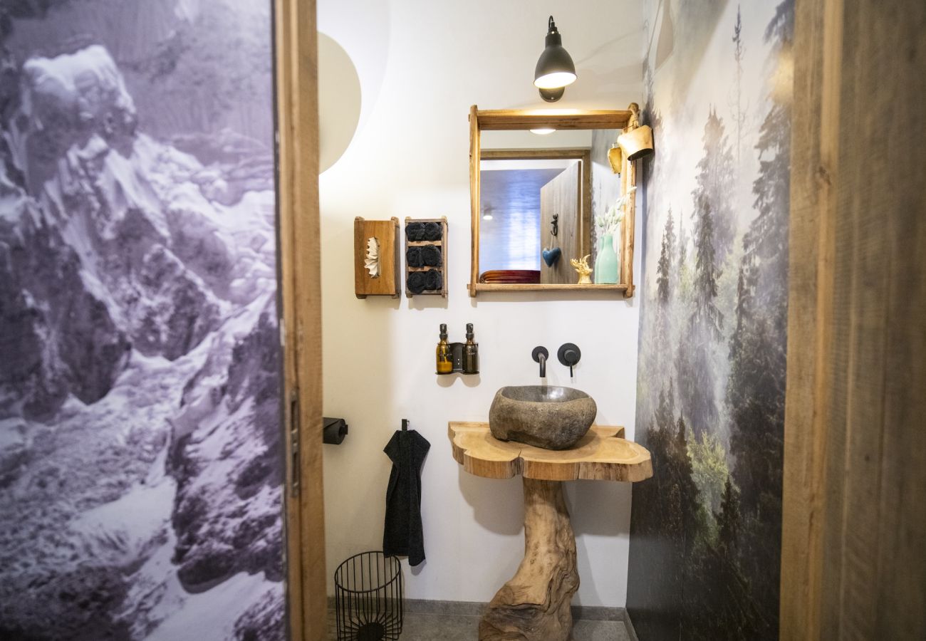 Chalet in Sent - Chasa Sentima – luxuriöser Engadiner Villa mit Panoramablick, Hotpot & Sauna