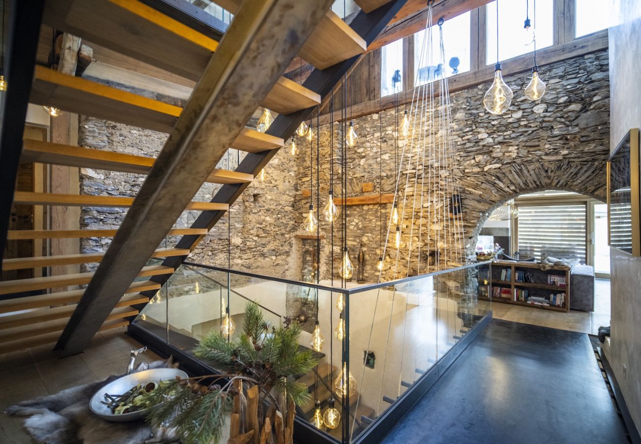 Chalet in Sent - Chasa Sentima – luxuriöser Engadiner Villa mit Panoramablick, Hotpot & Sauna