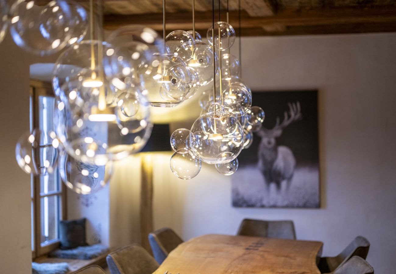 Chalet in Sent - Chasa Sentima – luxuriöser Engadiner Villa mit Panoramablick, Hotpot & Sauna