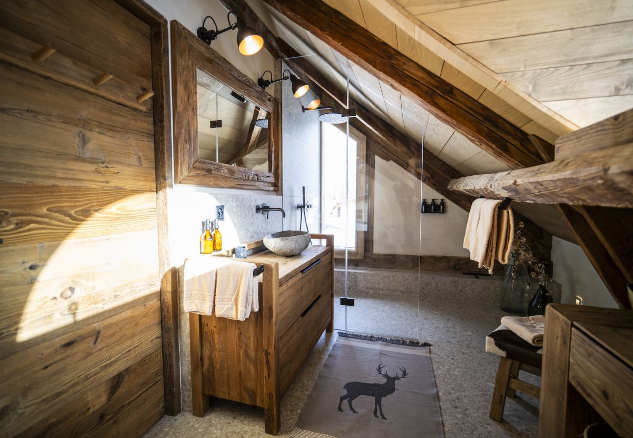 Chalet in Sent - Chasa Sentima – luxuriöser Engadiner Villa mit Panoramablick, Hotpot & Sauna