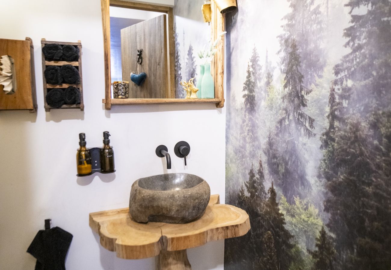 Chalet in Sent - Chasa Sentima – luxuriöser Engadiner Villa mit Panoramablick, Hotpot & Sauna