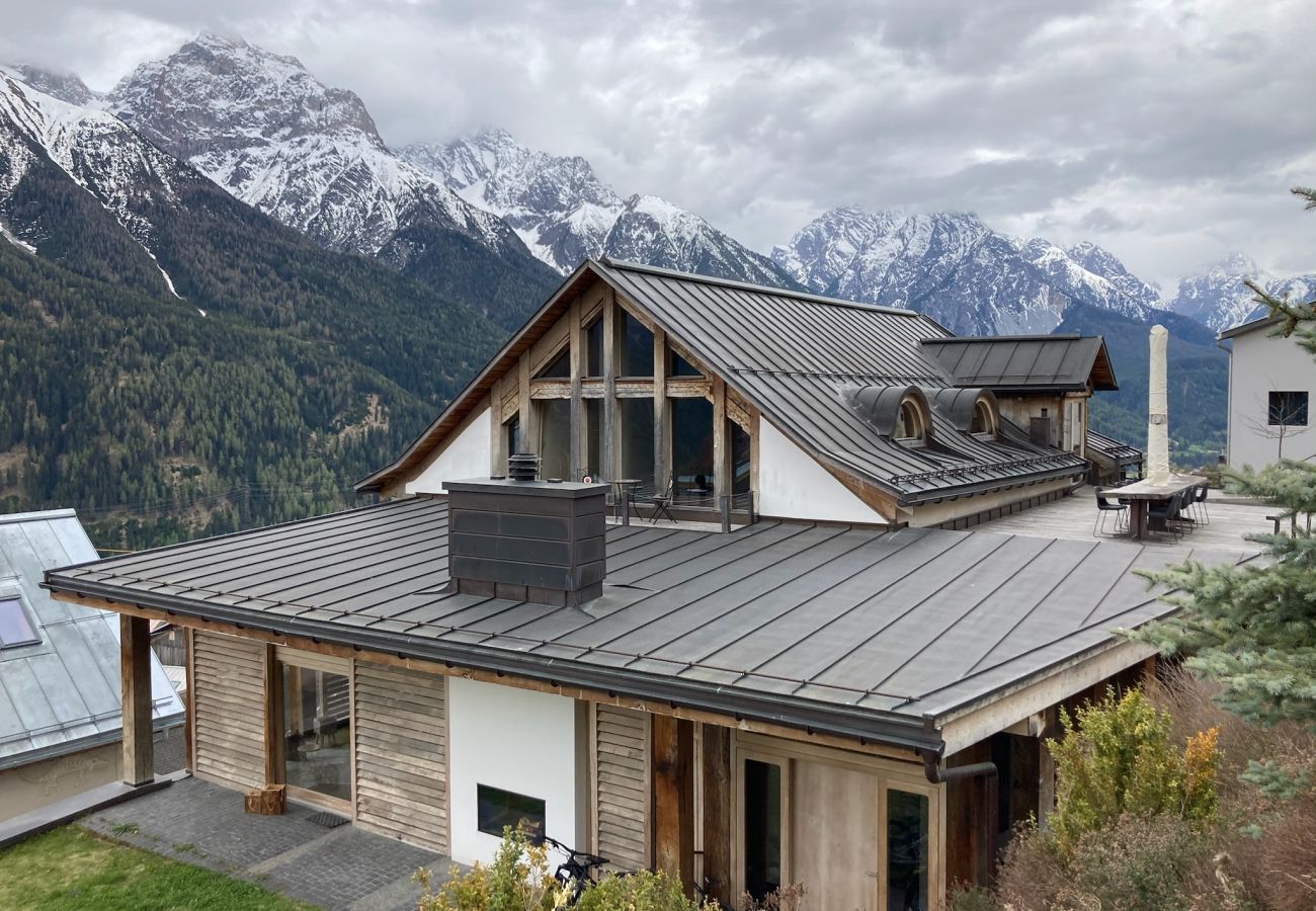 Chalet in Sent - Chasa Sentima – luxuriöser Engadiner Villa mit Panoramablick, Hotpot & Sauna