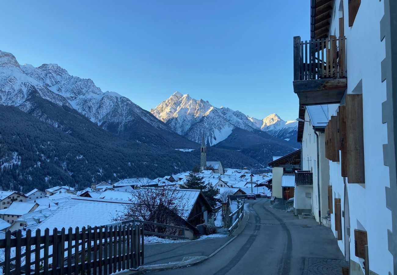 Chalet in Sent - Chasa Sentima – luxuriöser Engadiner Villa mit Panoramablick, Hotpot & Sauna
