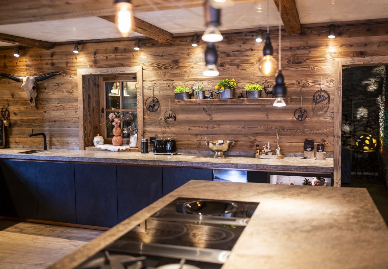 Chalet in Sent - Chasa Sentima – luxuriöser Engadiner Villa mit Panoramablick, Hotpot & Sauna