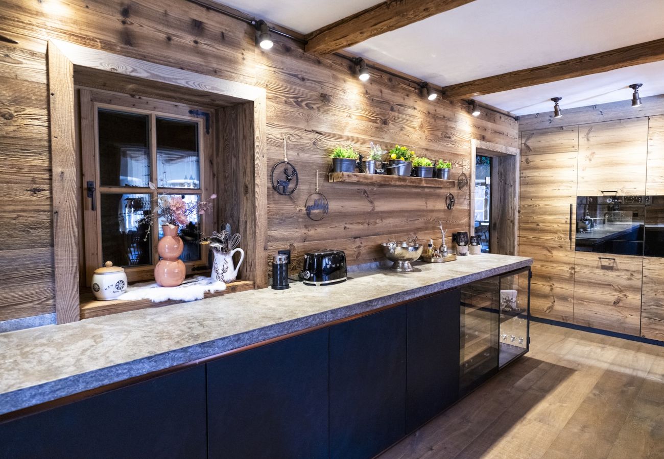 Chalet in Sent - Chasa Sentima – luxuriöser Engadiner Villa mit Panoramablick, Hotpot & Sauna