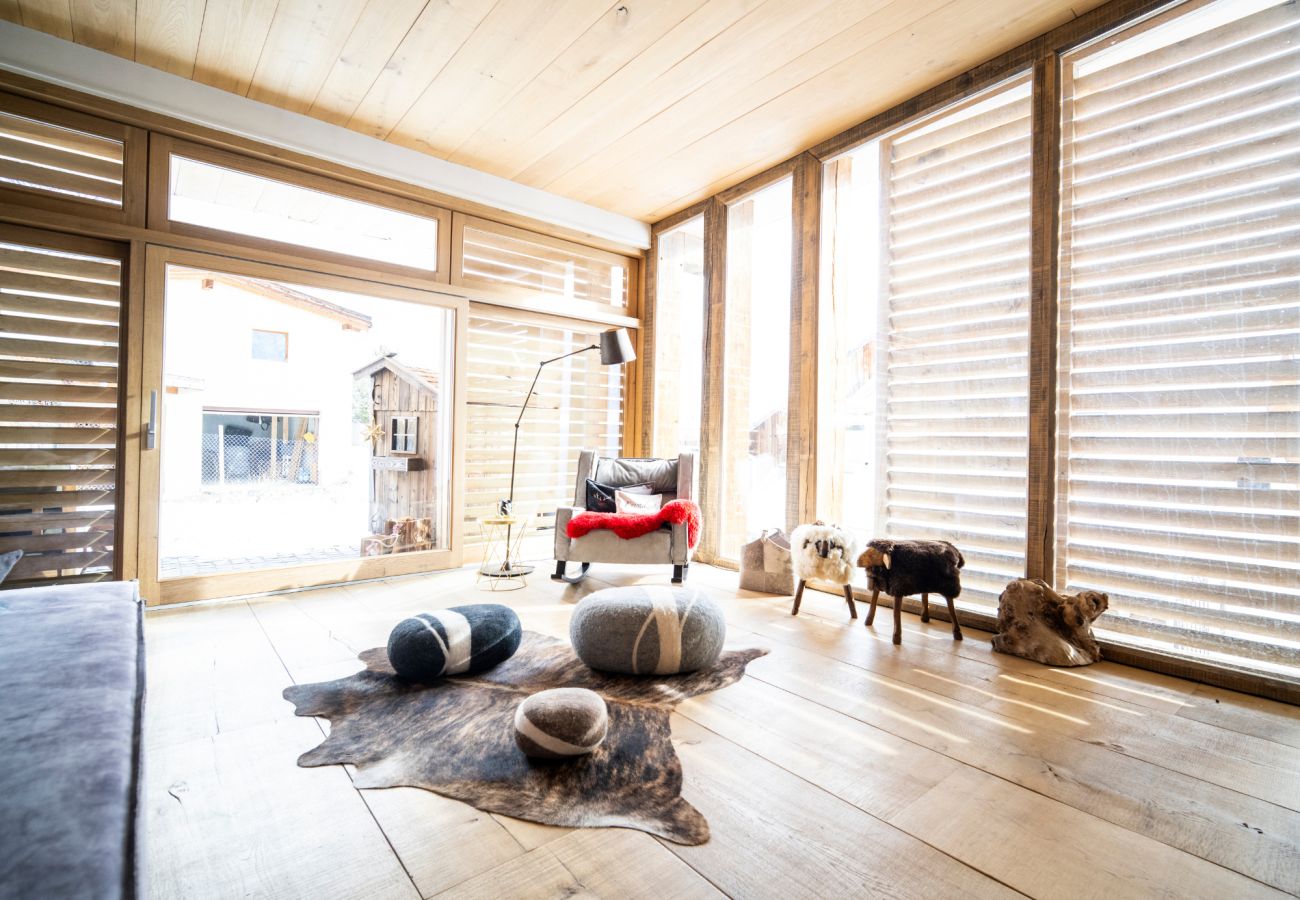 Chalet in Sent - Chasa Sentima – luxuriöser Engadiner Villa mit Panoramablick, Hotpot & Sauna