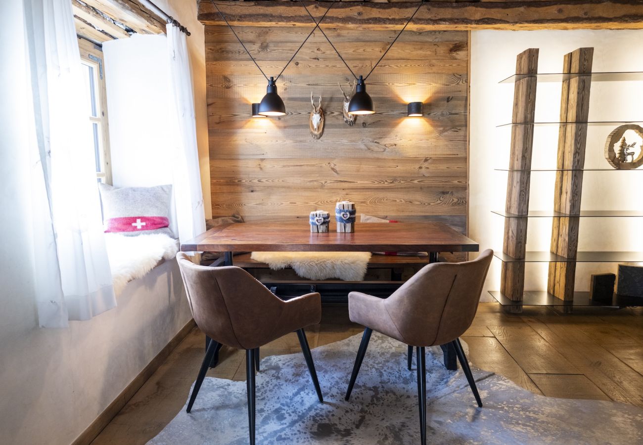 Chalet in Sent - Chasa Sentima – luxuriöser Engadiner Villa mit Panoramablick, Hotpot & Sauna