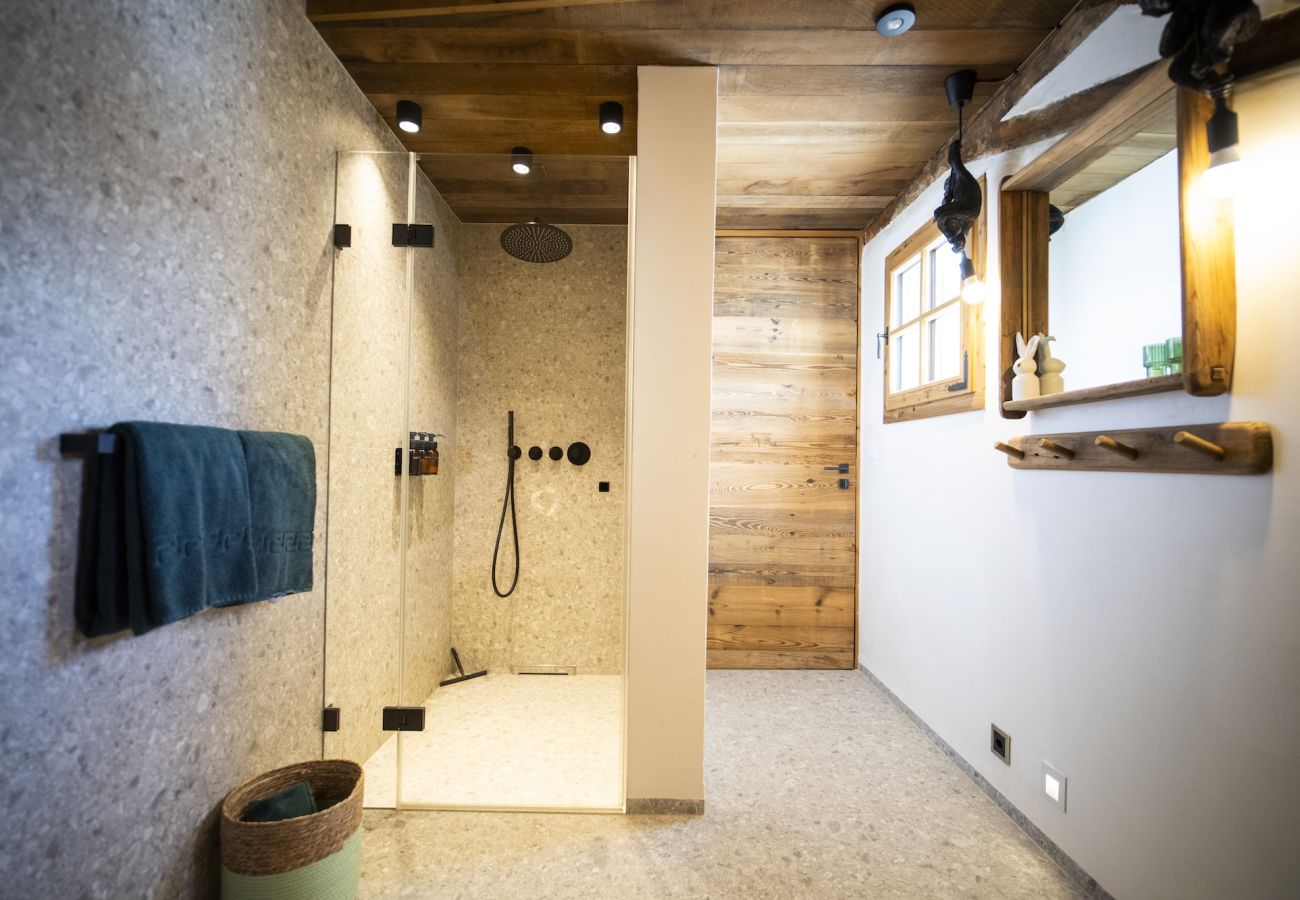 Chalet in Sent - Chasa Sentima – luxuriöser Engadiner Villa mit Panoramablick, Hotpot & Sauna