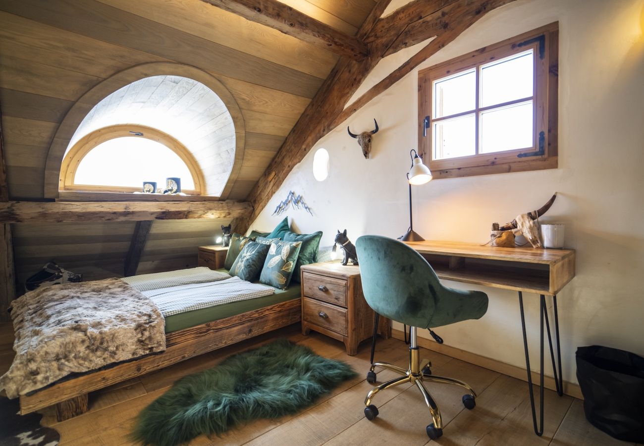 Chalet in Sent - Chasa Sentima – luxuriöser Engadiner Villa mit Panoramablick, Hotpot & Sauna