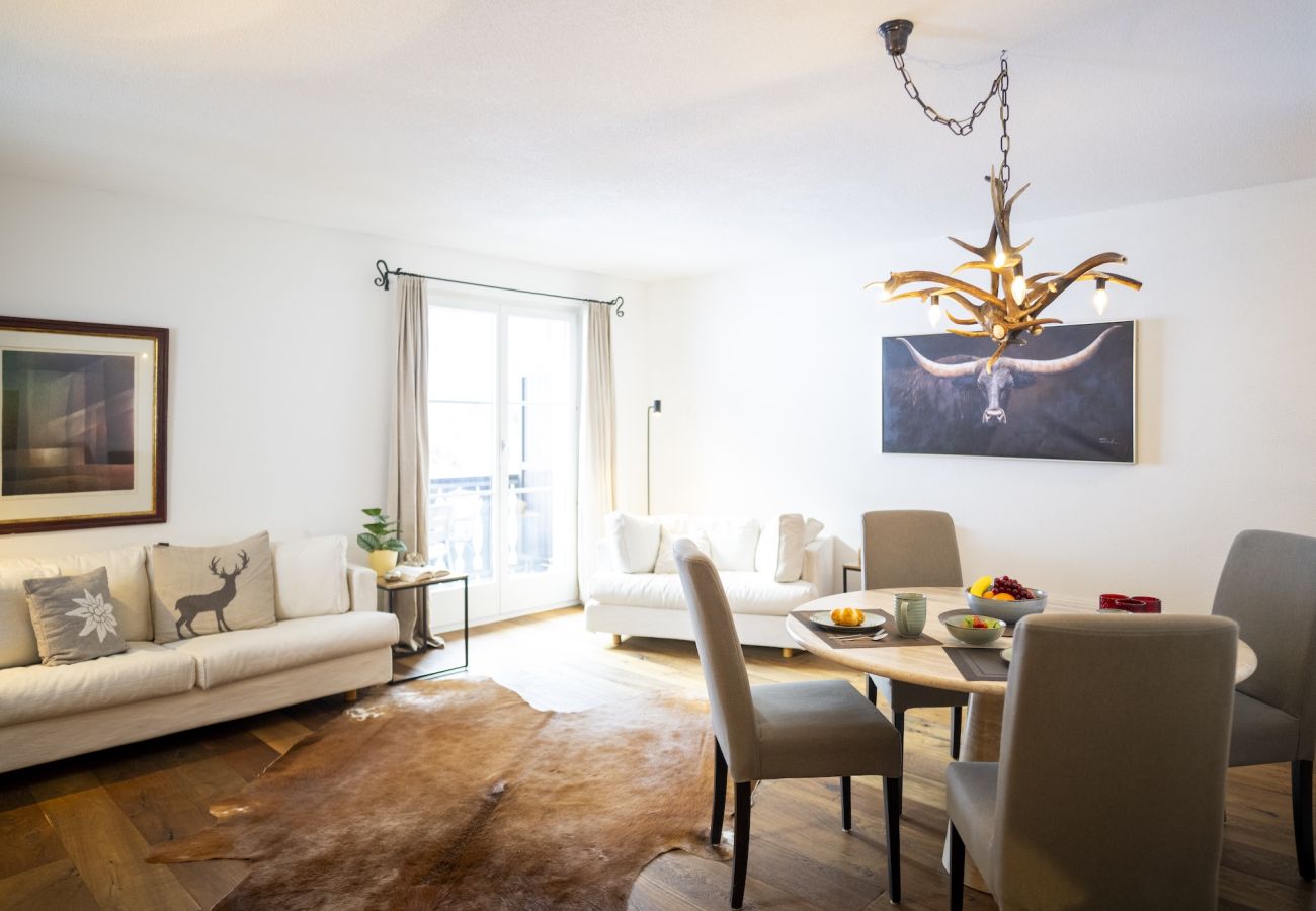 Ferienwohnung in Vulpera - Chasa Vulperola 3402 – Grosszügige 3.5-Zimmerwohnung in Vulpera