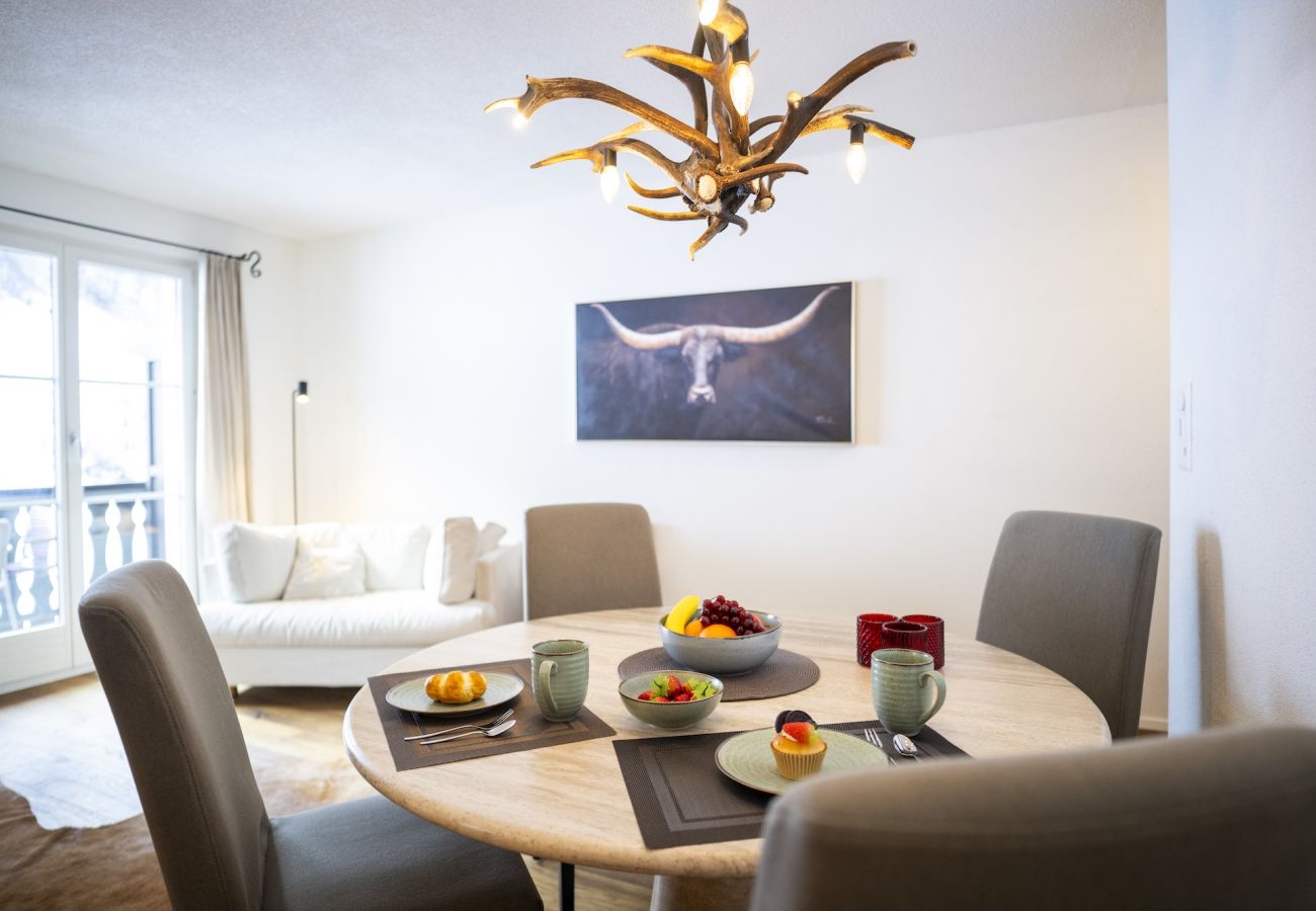 Ferienwohnung in Vulpera - Chasa Vulperola 3402 – Grosszügige 3.5-Zimmerwohnung in Vulpera